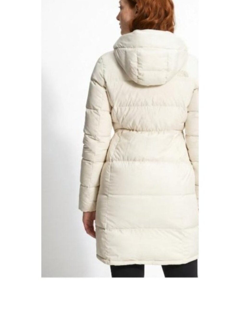 The North Face Metropolis Insulated Parka White Women's Small NEW with TAGS - Picture 3 of 8